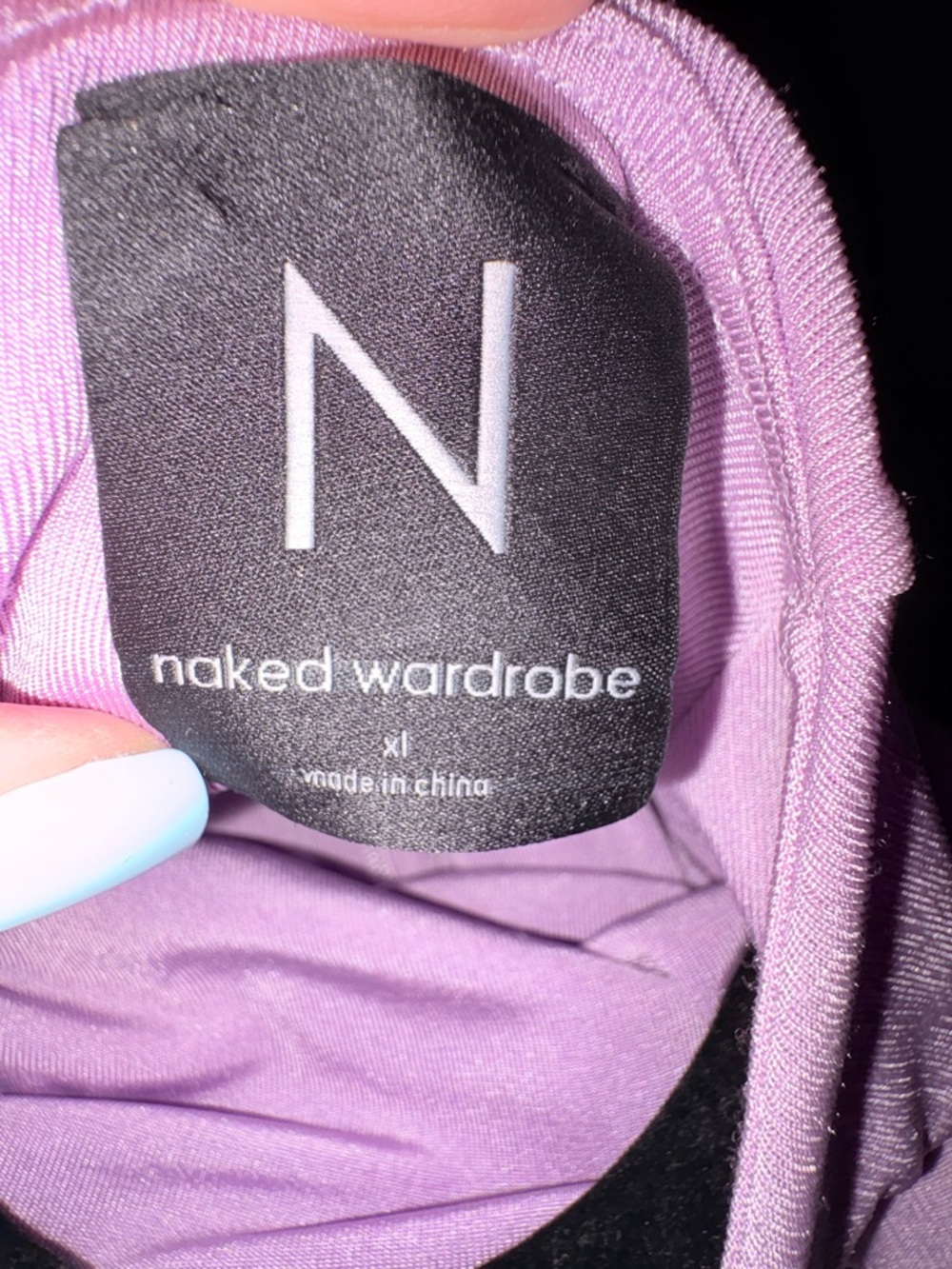 Naked Wardrobe Lilac Sleeveless Dress - Picture 3 of 4